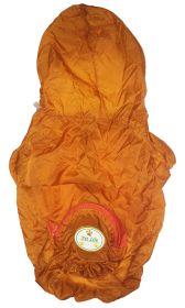 The Ultimate Waterproof Thunder-Paw Adjustable Zippered Folding Travel Dog Raincoat (size: small)